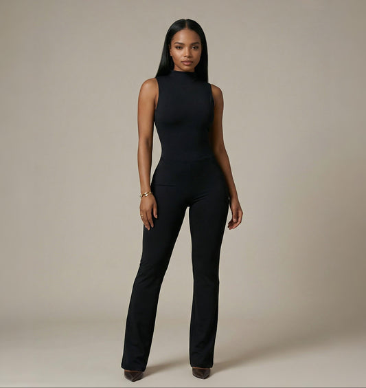 ENTERIZO CUELLO ALTO BOTA ANCHA