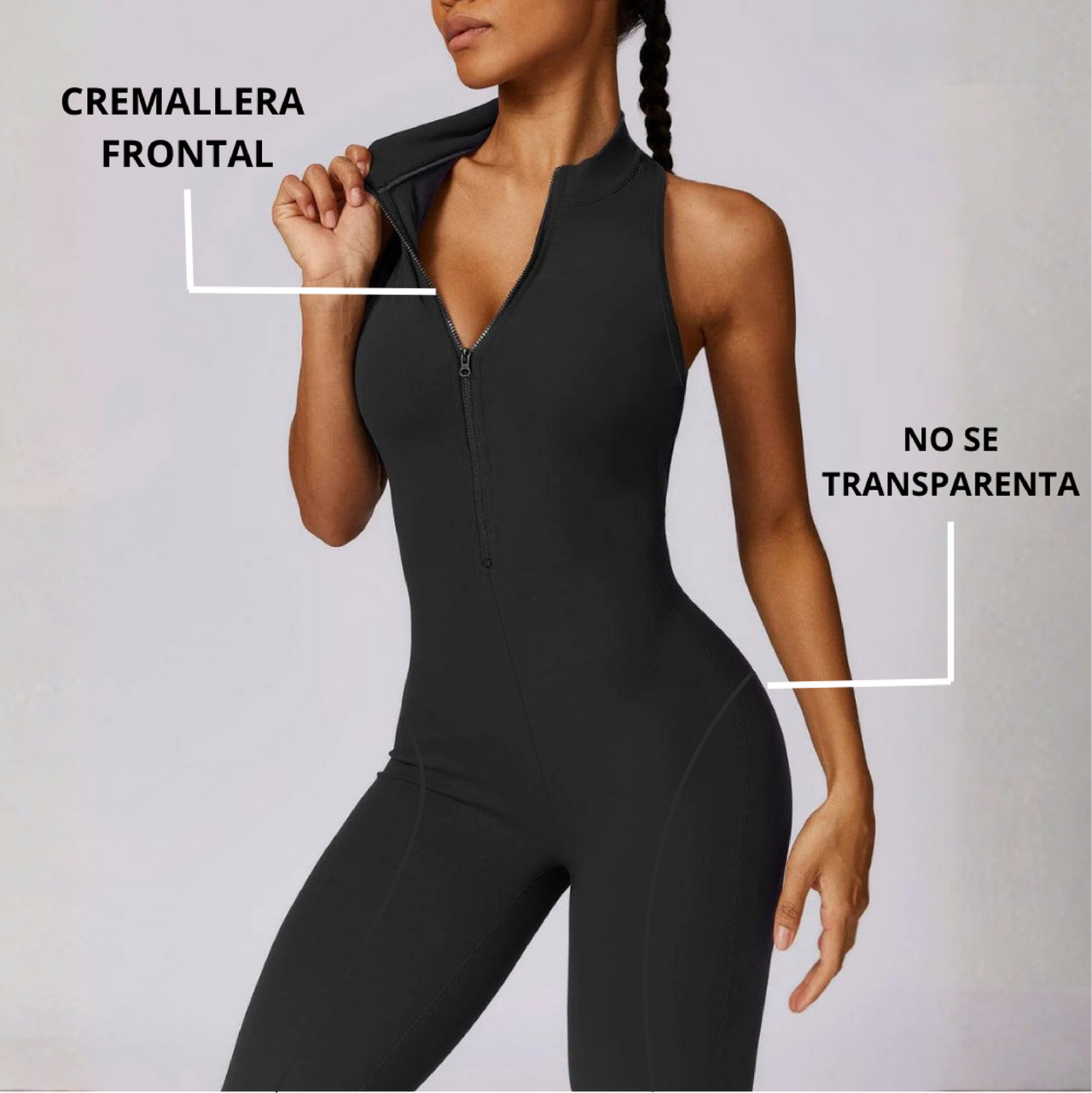 ENTERIZO CREMALLERA FRONTAL